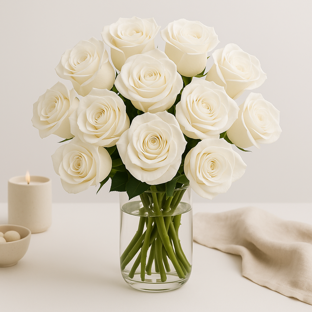 12 White Rose