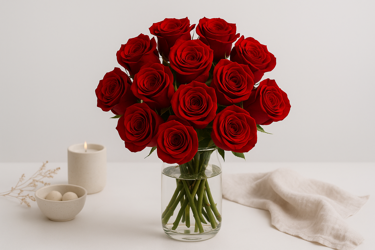 12 Red Rose