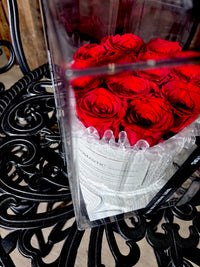 Preserved Red Rose Bouquet