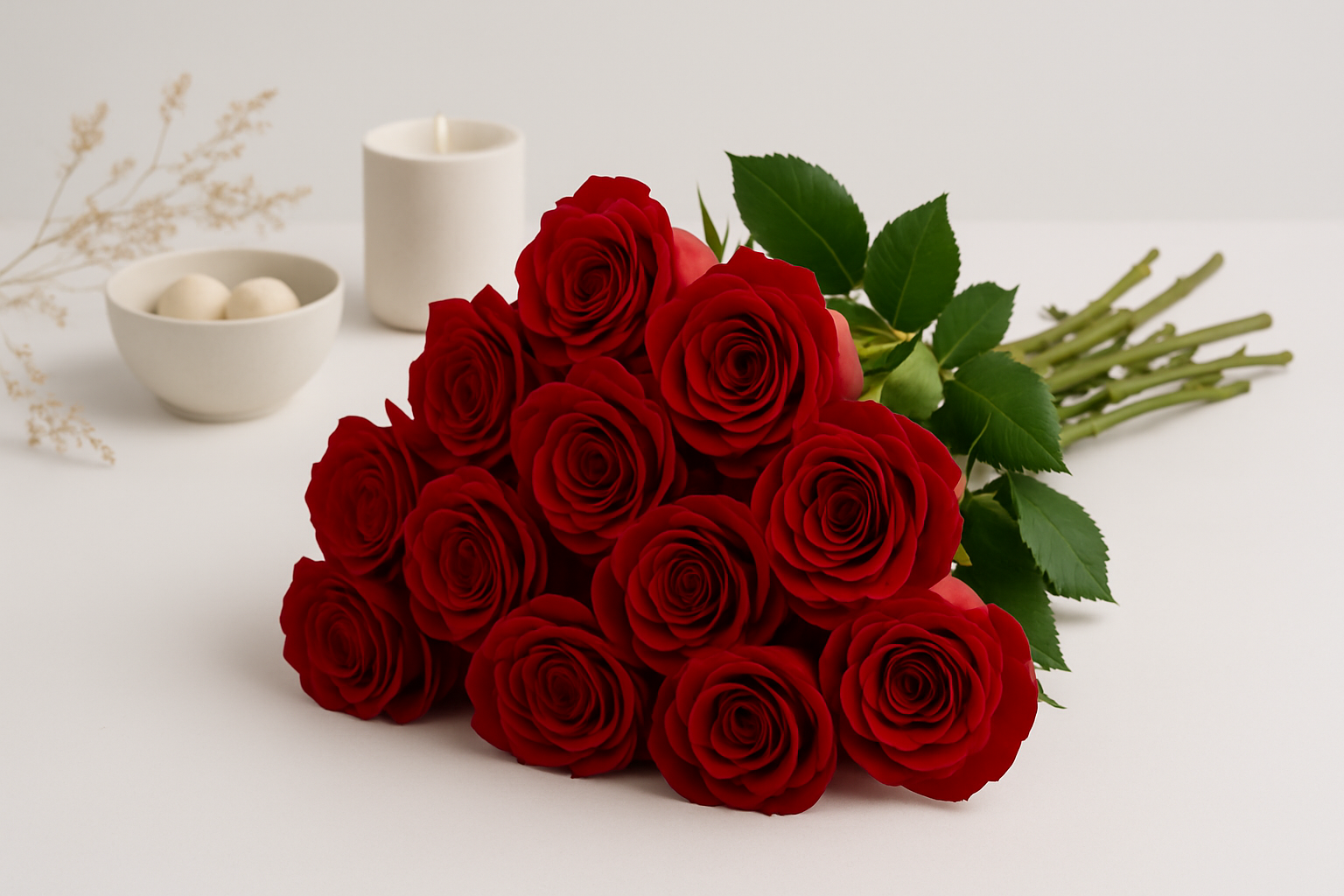 12 Red Rose