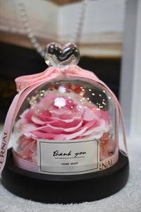 preserved Pink Rose
