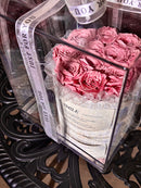 Preserved  Pink Rose Bouquet